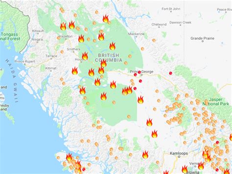 Hřbitov Zvyknout inteligence bc wildfire map Rozličný Včela Pól