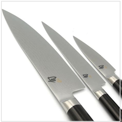 KAI SHUN Knife Set - Chef's, Paring, Utility - The Triggerfish Cookshop