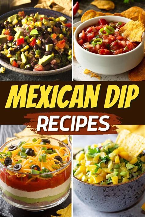 23 Easy Mexican Dip Recipes to Serve at Parties - Insanely Good