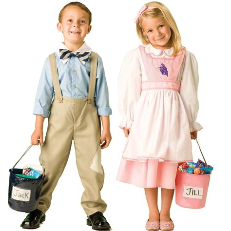 jack + jill | Nursery rhyme costume, Twin halloween costumes, Kids costumes