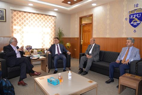 The Rector Of The Erbil Polytechnic University Receives The UNESCO ...