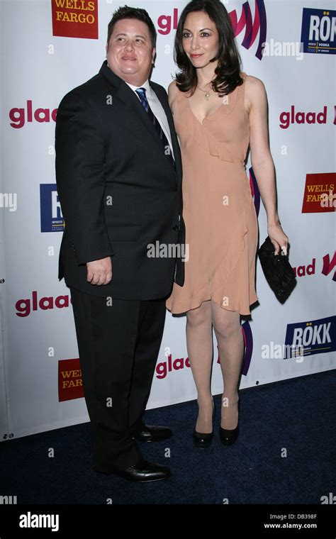 Chaz Bono and girlfriend Jennifer Elia 22nd Annual GLAAD Media Awards held at the Westin ...