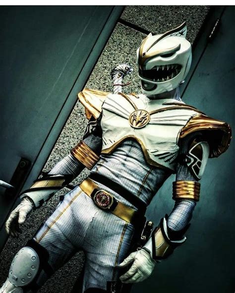 #cosplay #whiteranger | Power rangers cosplay, White ranger, Power ...