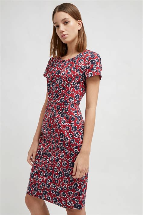 Alletea Cotton Fitted Dress | New Arrivals | French Connection Usa