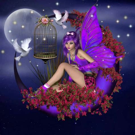 Purple moon Fairy | 妖精