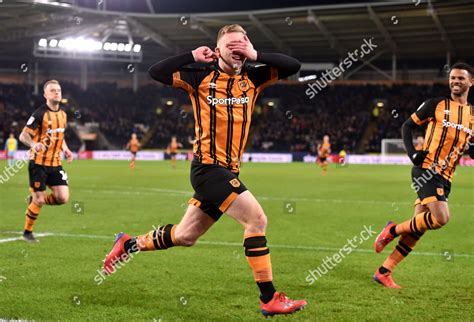 Jarrod Bowen Hull City Celebrates Scoring Editorial Stock Photo - Stock ...