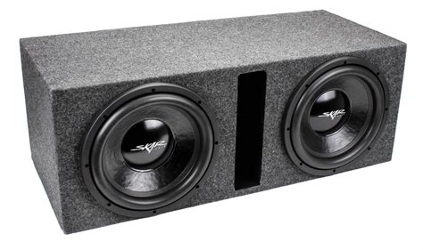 Skar Audio Dual 12" 1,000 Watt Subwoofer Package - Includes 12-Inch ...