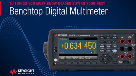 Digital Multimeter (DMM) | Keysight