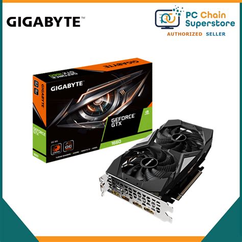 Gigabyte GeForce GTX 1660 OC Edition 6GB GDDR5 192Bit Graphics Card ...