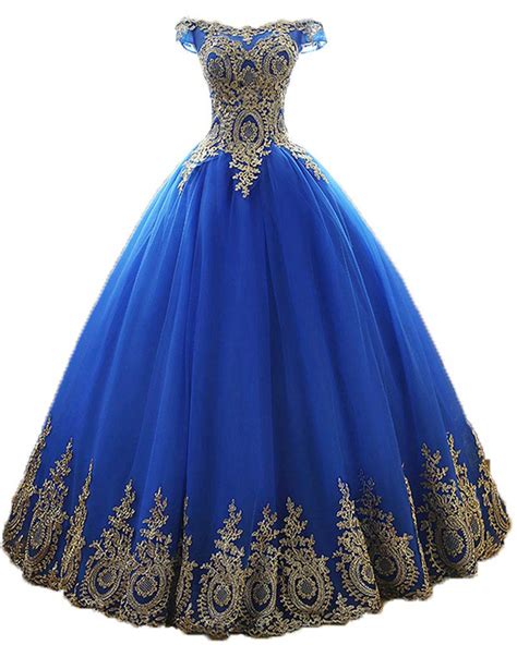 Royal blue and Gold Dresses | Dresses Images 2022