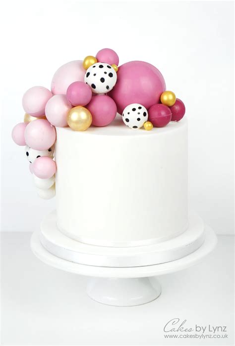 Chocolate Balls / Balloon Spheres Cake Tutorial - Cakes by Lynz