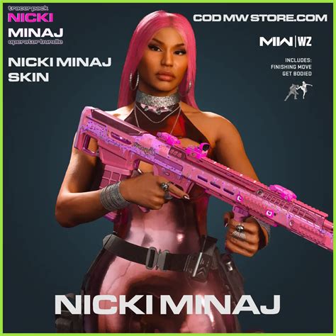 Homer Lawrence News: Nicki Minaj Cod Skin