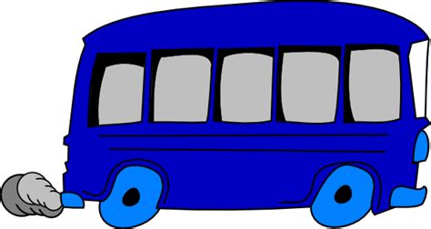 Blue School Bus Clip Art at Clker.com - vector clip art online, royalty free & public domain