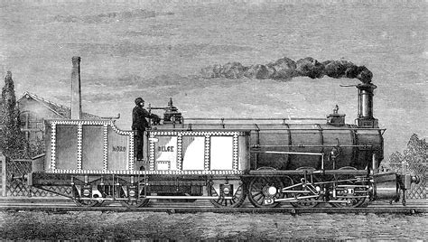 Engerth Articulated Steam Locomotive, 1850s - Stock Image - C030/4185 ...