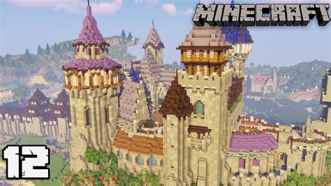 Let's Build a Castle #12 FINAL TOWER : MINECRAFT 1.13.2 Survival Let's ...