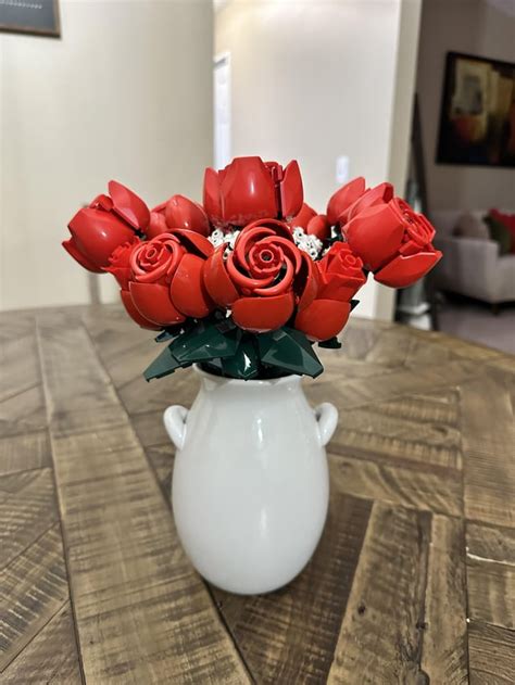 bouquet of roses : r/lego