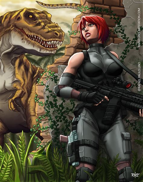 ArtStation - Regina - Dino Crisis Fanart