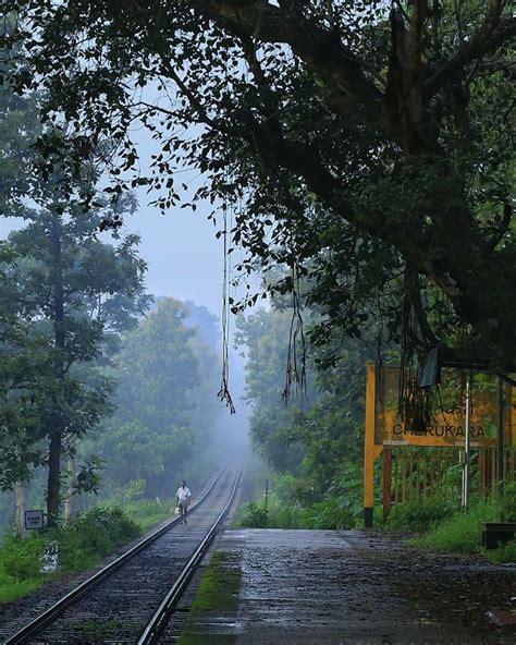 Discover India - Cherukara Railway Station, Kerala ♥