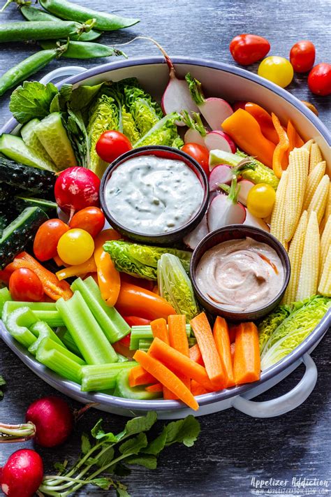 Crudite Platter (How to Make a French Vegetable Platter)