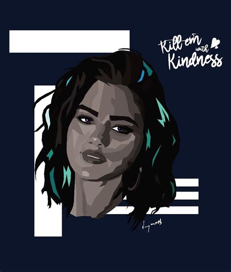 Selena Gomez Fanart (adobe illustrator) | Fan art, Illustration, Artwork