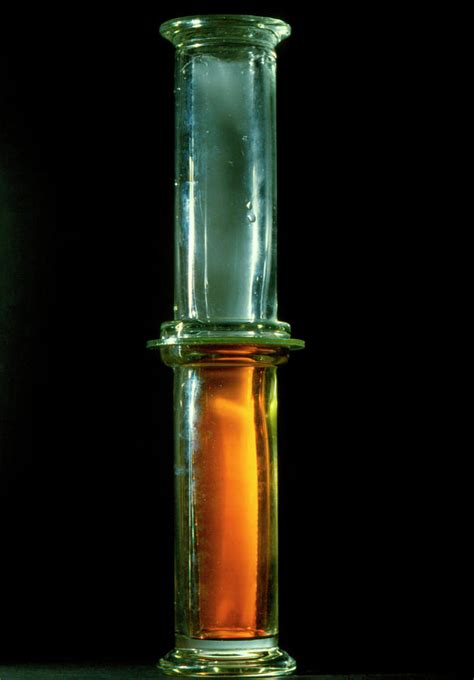 Experiment Illustrating Diffusion Of Gas Photograph by Andrew Mcclenaghan/science Photo Library ...