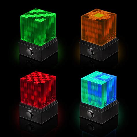 SuperNova - LED Light Show Bluetooth Speaker Cube | The Green Head