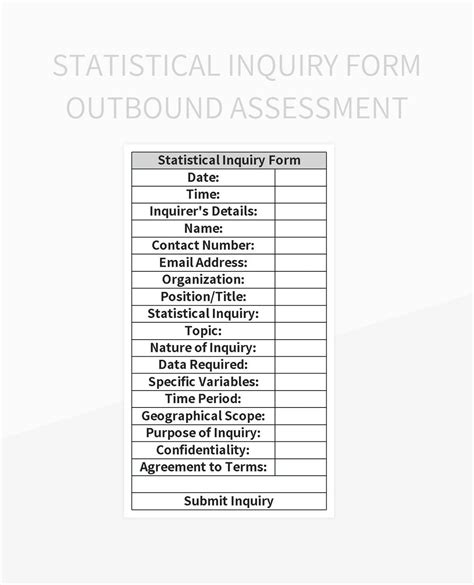 Free Outbound And Outbound Statistical Table Templates For Google Sheets And Microsoft Excel ...
