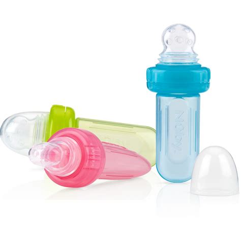 Nuby E-Z Squee-Z Feeder 3 Months+ - Assorted* | BIG W | Baby feeding ...