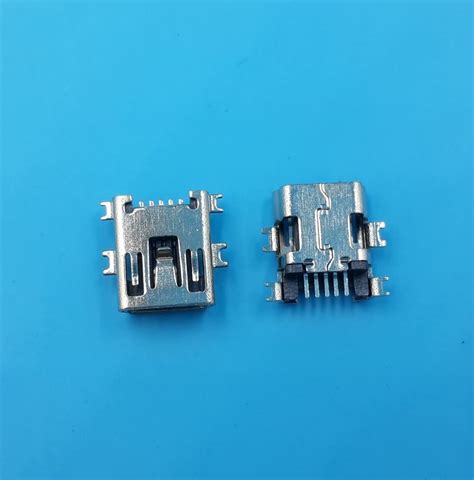 Buy micro usb port 50Pcs Mini USB 5Pin Female Socket ShenBoard SMT Type ...