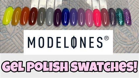 Modelones Gel Polish Color Chart