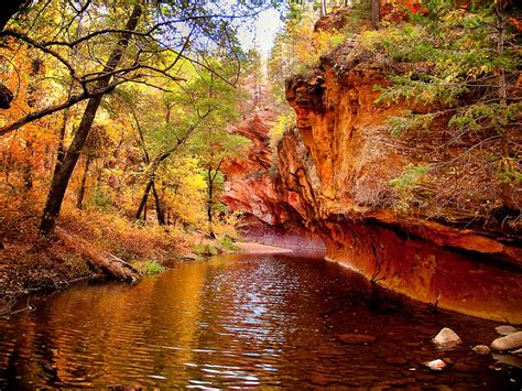 Oak Creek Fall Colors Arizona | T&K Images - Fine Art Photography