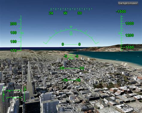 Google Earth Flight Simulator (2007)