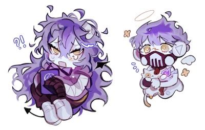 Akechisu on Tumblr: Twst chibis