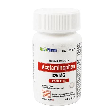 Acetaminophen (Regular Strength) – Samaritan OTC