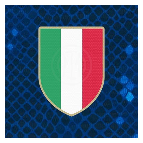 2021-22 Inter Milan Serie A Scudetto Shield Player Issue Patch