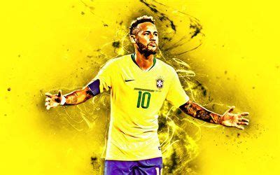 Download wallpapers Neymar, joy, football stars, Brazil National Team ...