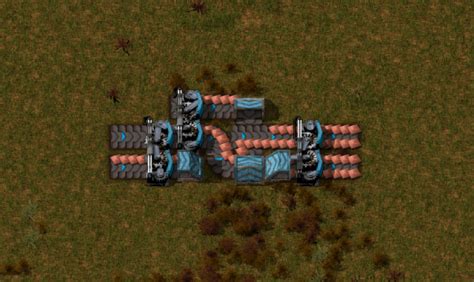 Compact two-belt lane balancer : r/factorio