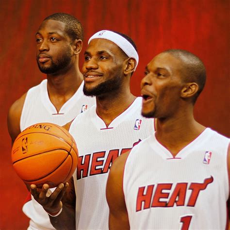 Are the Miami Heat Big 3 'Too Friendly' to Win an NBA Title? | News ...