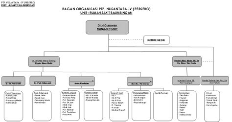 Struktur Organisasi: BAGAN ORGANISASI RUMAH SAKIT