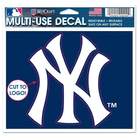 New York Yankees Multi-Use Decal 5