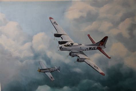 P 51 Mustang Painting at PaintingValley.com | Explore collection of P 51 Mustang Painting