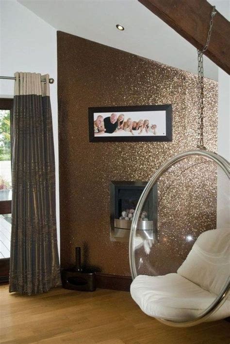 Vintage Glitter Wall Paint Design Ideas For Your Room29 | Glitter ...