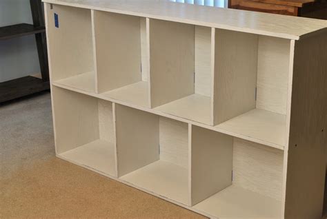 Cubby shelves