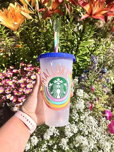 Rainbow Starbucks Pride Cup | Rainbow Ring Starbucks Cup in 2020 ...