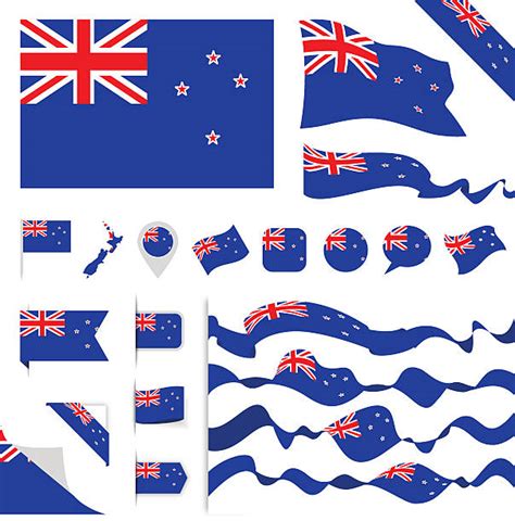 2,300+ New Zealand Flag Stock Illustrations, Royalty-Free Vector ...