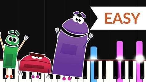 StoryBots Theme Song (EASY Piano Tutorial) - YouTube