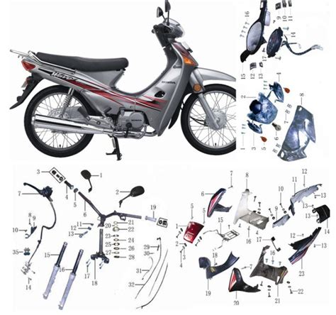 Honda xl 600 parts list