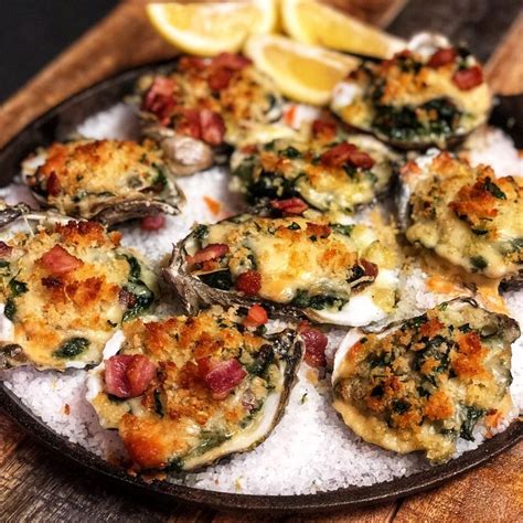 Oysters Rockefeller | Charlotte Fashion Plate | Recipe | Oyster recipes, Seafood dinner, Party ...