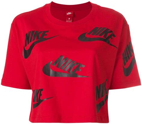 Nike logo print T-shirt | Nike outfits, Urban wear women, Nike shirts