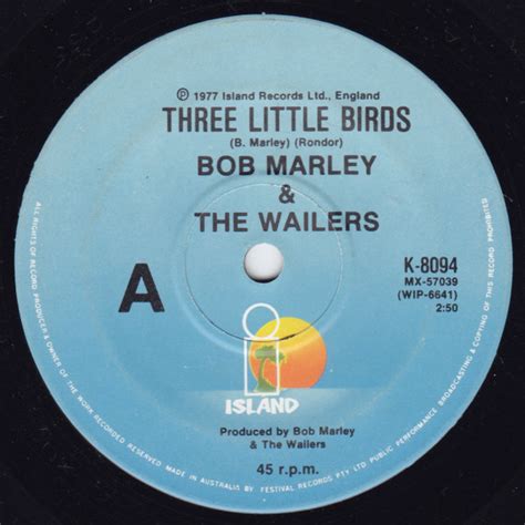 Bob Marley & The Wailers - Three Little Birds (1980, Vinyl) | Discogs